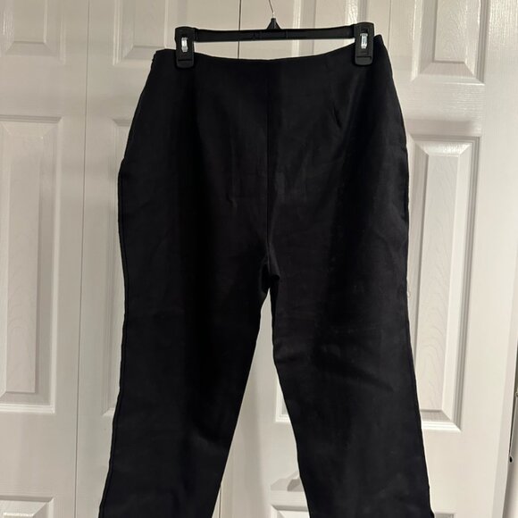 Reformation Size 8 Petra Linen Low Rise Pedal Pusher Pant - Picture 5 of 6